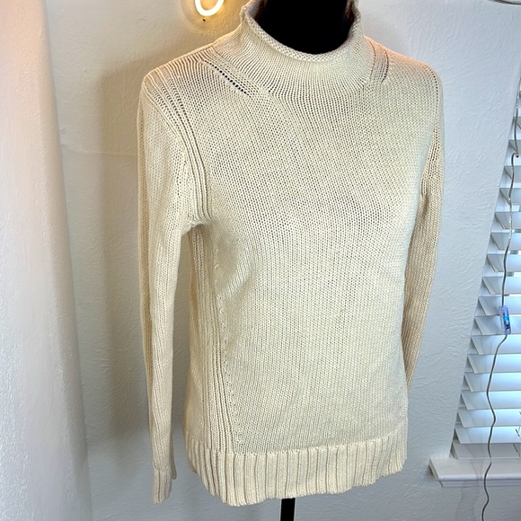 J. Crew Cream Sweater Size S - Picture 4 of 5